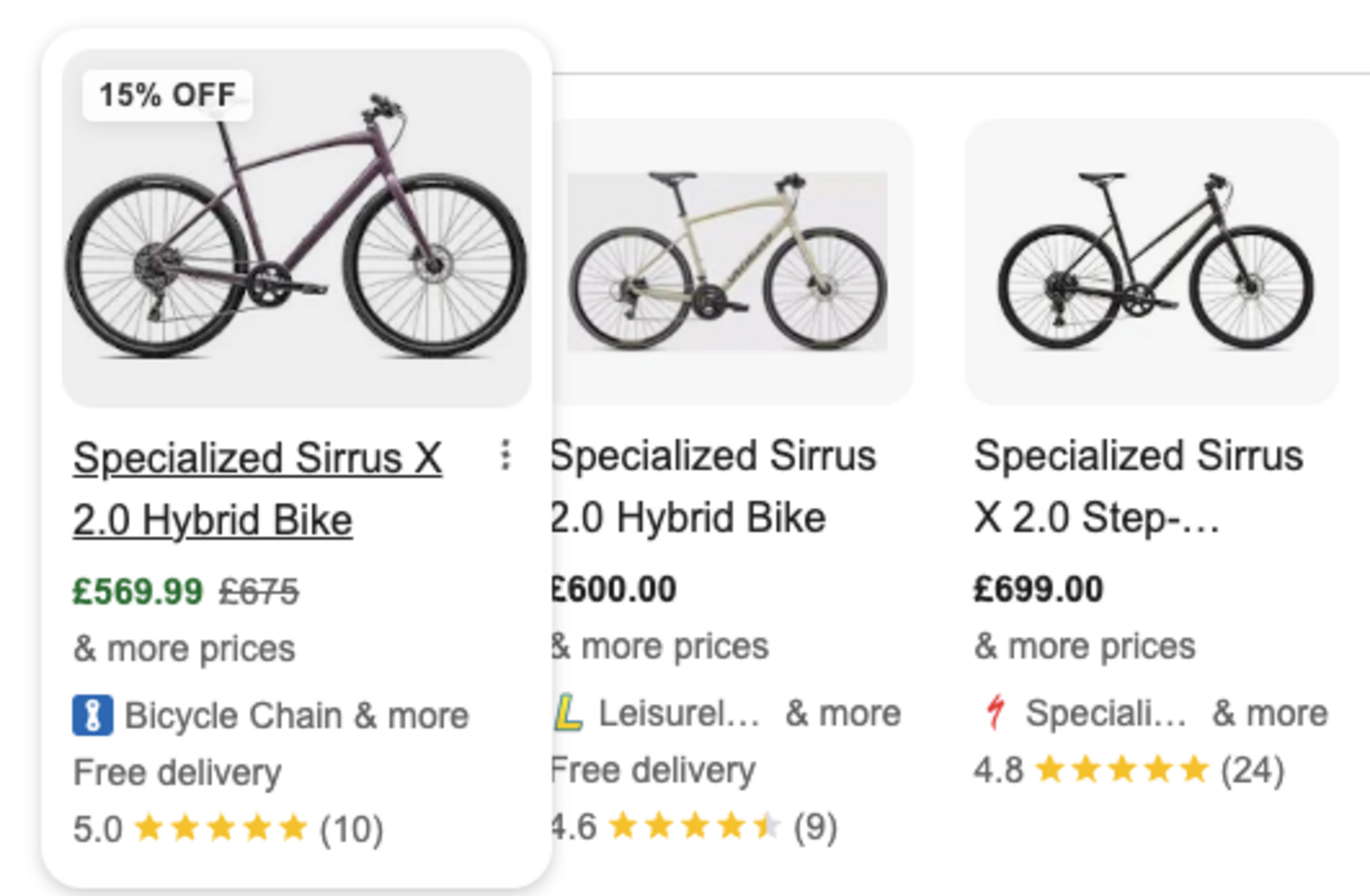 A lot of websites are paying to advertise products they don’t really sell
